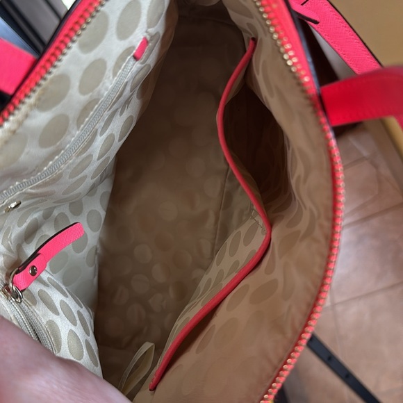 Kate Spade Cedar Street Maise Leather Handbag Pink with Gold Hardware - Picture 9 of 16